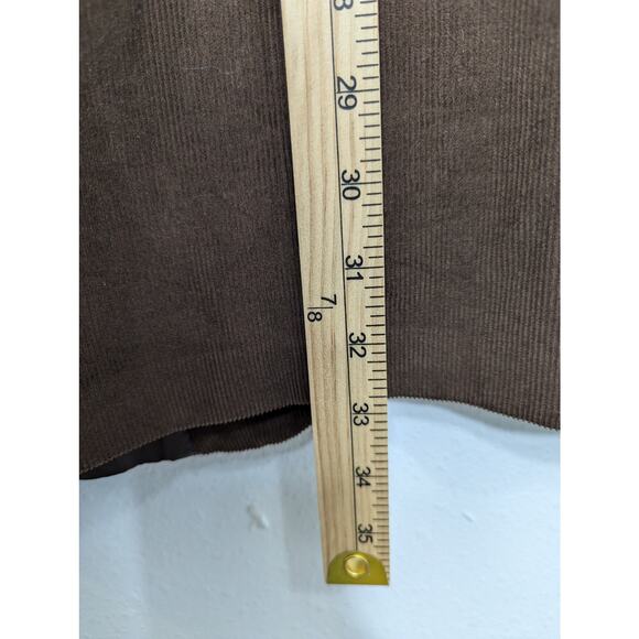 Stafford Men's 48R Brown Corduroy Classic Blazer Elbow Patch Jacket Sport Coat - Picture 8 of 8